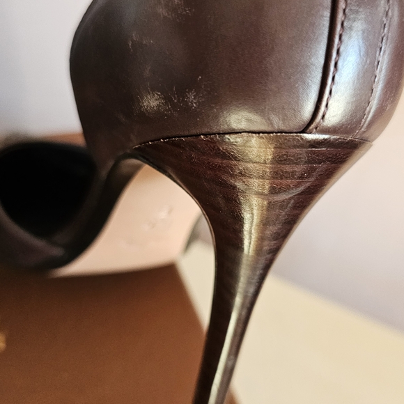 Coach Brown Studded Women's Shoes - Picture 7 of 11